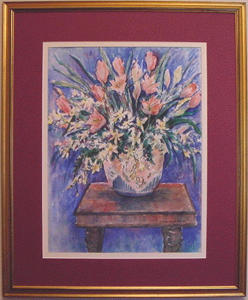 Flowers in a Chinese Vase